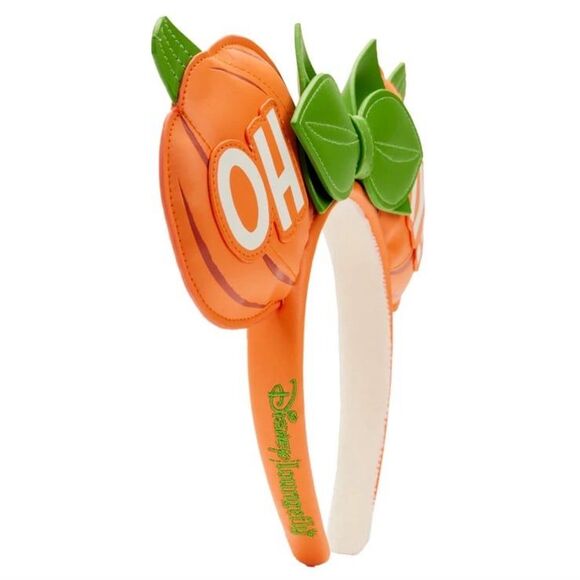 Disney Parks Loungefly Halloween OH MY! Pumpkin Minnie Ears Glow in the Dark